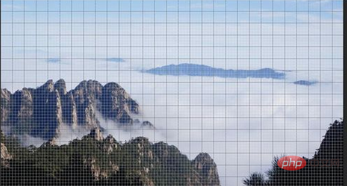 How to set the size of ps grid lines