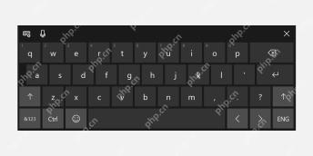 Win11 触摸键盘默认布局用于切换到小型布局
