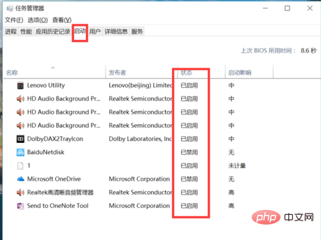 Comment personnaliser les éléments de démarrage dans Win10