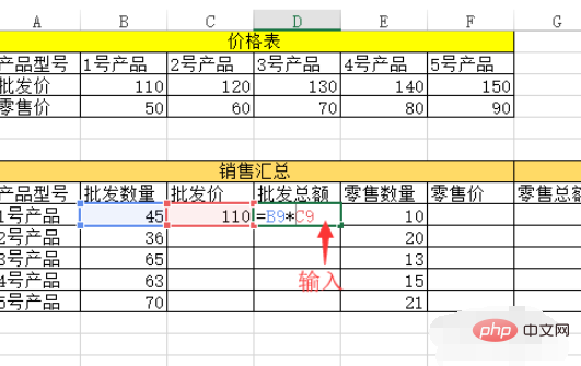 How to use functions to reference data in Excel?