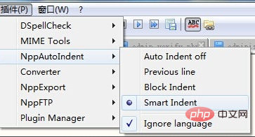 notepad++怎麼自動縮排