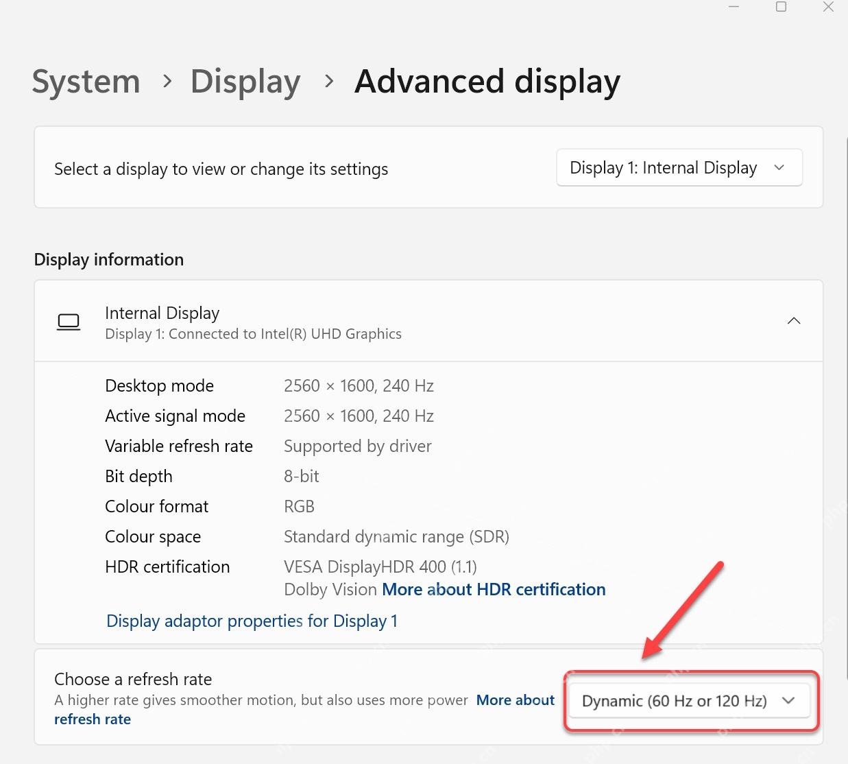 win11刷新率多少合适_win11屏幕刷新率选择建议 - php中文网