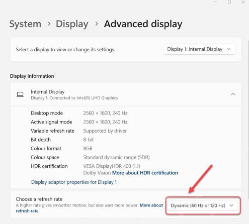 win11刷新率多少合适_win11屏幕刷新率选择建议 - php中文网