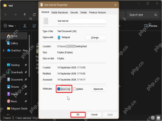 win11打开文件属性的快捷键是什么_win11文件属性快捷查看指南 - php中文网