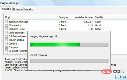 Can notepad compare two files?