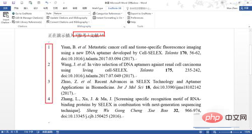 How to cite references in endnote