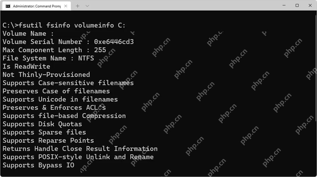 先确认目标位于 NTFS 卷