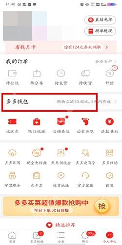 拼多多个人中心多多钱包入口_拼多多怎么查账单_拼多多交易账单查询指南 - php中文网