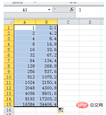 Comment multiplier une colonne dans Excel par le même nombre