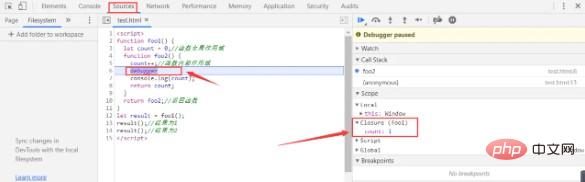 javascript中的閉包中的閉包