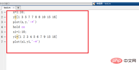 Matlab でホールドオンを使用する方法