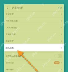 UC浏览器怎么管理网页下载权限