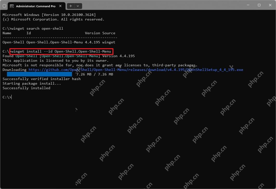 win11开始菜单怎么改成经典样式_win11开始菜单经典样式设置指南 - php中文网