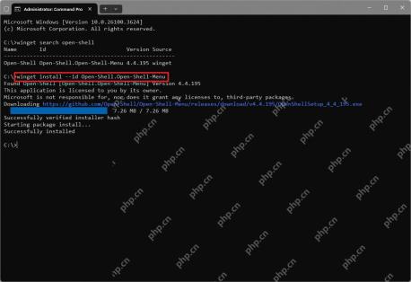 win11开始菜单怎么改成经典样式_win11开始菜单经典样式设置指南 - php中文网