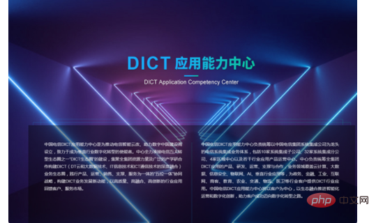 What does telecom dict mean?