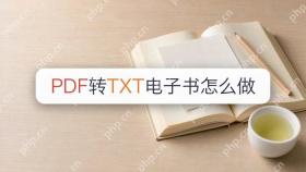 PDF转TXT电子书怎么做？文字提取后先检查乱码