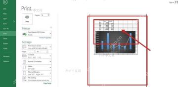 Excel 打印预览页面核对表格区域已经显示网格线