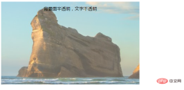 1637920763733412.png CSSでテキストの不透明な背景の半透明効果を実現する方法