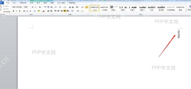 Word表格文字竖排后的显示效果
