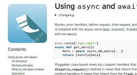 Flask 3.1.2 修复异步视图中的 stream_with_context