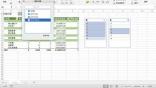 Excel 数据透视表旁边放置月份和编号切片器用于动态筛选