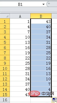 Comment inverser lordre des colonnes dans un tableau Excel