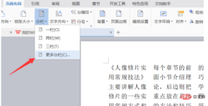 1608514260482802.png Comment disposer en colonnes dans wps