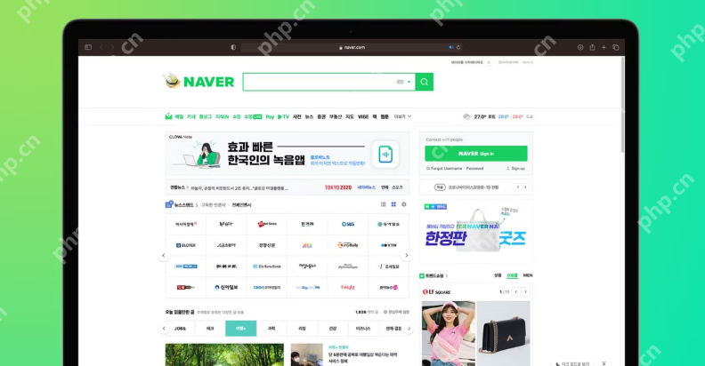 韩国浏览器naver入口官网 韩国浏览器nave入口中文版 - php中文网