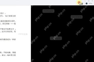 PDF如何退出PDF文档的播放状态？设置效果