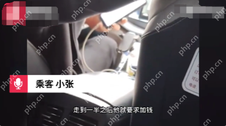 女子拒网约车司机中途加价遭辱骂并她“滚下去”是怎么回事？详情介绍 - php中文网
