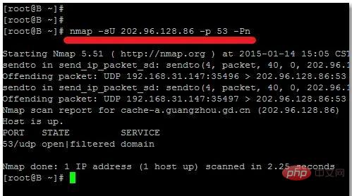 nmap scan portコマンドとは何ですか?