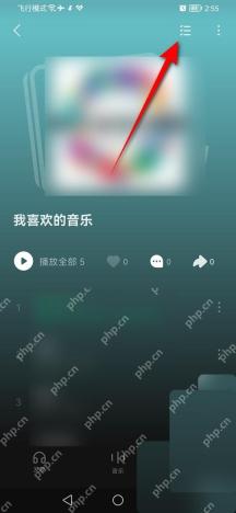 汽水音乐我喜欢的音乐歌单列表