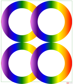 1591324667476005.png CSS3 linear gradient realizes 4 connected rings (code example)