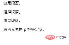 html p標籤怎麼用