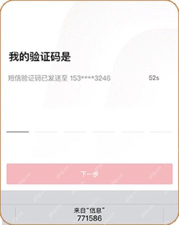 输入发卡银行发送的短信验证码