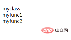 How to get the method name in php