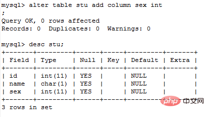 Erfahren Sie, wie Sie MySQL-Tabellenfelder in einer Minute ändern