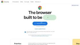 Chrome 官方下载页面真实界面