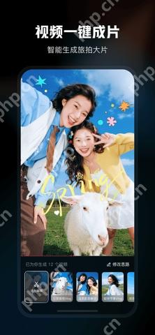 自动字幕手动纠错操作界面