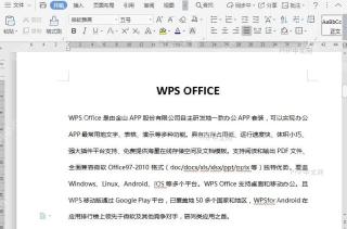 WPS如何设置文档双行合一?入口位置