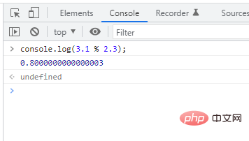 Does javascript have a remainder function?