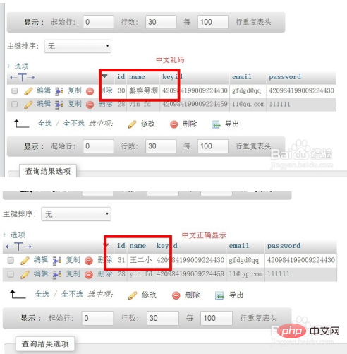 Comment résoudre le problème des caractères chinois tronqués dans la base de données PHP