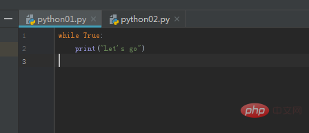 How to stop python infinite loop