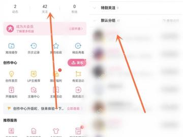 哔哩哔哩我的页面中的空间和内容记录入口_哔哩哔哩怎么查看点赞过的视频_哔哩哔哩点赞视频记录查看指南 - php中文网