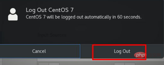 Où choisir la langue en centos