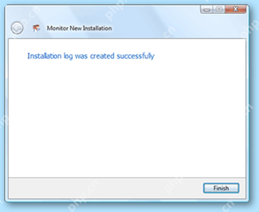 Total Uninstall 中文界面完成安装监控流程。