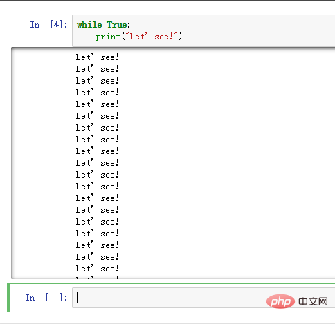 Comment arrêter la boucle infinie de Python