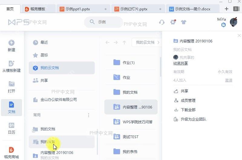WPS如何将文件/文档固定到常用位置?结果检查