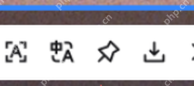 PixPin 截图结果工具条连同截图边框一起显示图钉贴图按钮,证明想把截图固定到桌面时第一步就是在这排按钮里点贴图