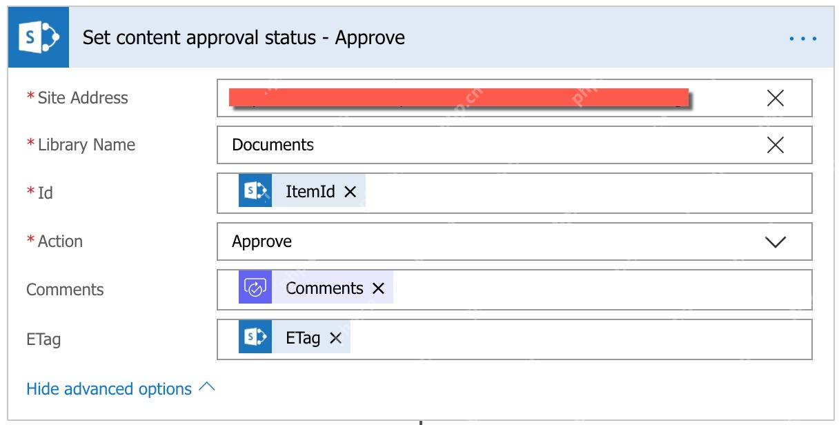 Power Automate设置SharePoint内容审批状态为批准
